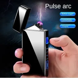 Cigarette Arc Lighter for Men, Smoking, Gifts, Electric Arc Lighter Plasma Pocket Lighter-21