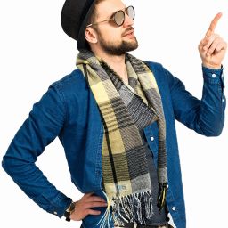 Daily Needs Shop Checkered Men Muffler-image-56