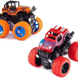 Monster Trucks Toys for Boys - Friction Powered 2-Pack Mini Push and Go Car-14