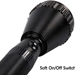 small-sun Long Lasting 4800mah battery High Power Rechargeable 25w LED Torch 1500m long range distance Emergency torch light Torch image 2