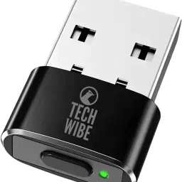 TECHWIBE Autoclicker Mouse Jiggler & Auto Clicker 2-in-1 Undetectable USB Device USB Mouse-0