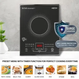 milton 1600 W Induction Cooktop Touch Panel image 2