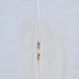 kiddilan Polyester Infants Washable Infant Cradle Mosquito Net/Traditional Cradle/Crib/Hammock Mosquito Net (Blue) Mosquito Net image 2