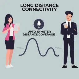 wrader Dual User K9 Youtube Wireless Microphone for Video Recording Podcast ASMR Vlog Microphone image 3