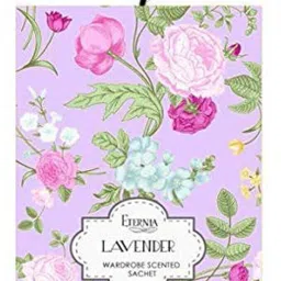 Wardrobe Scented Hanging Freshener Sachets for Small Places- Lavender Diffuser-14