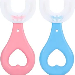 SmileBuddy U-Clean Baby U-Shaped Silicone Toothbrush Teether and Feeder-15