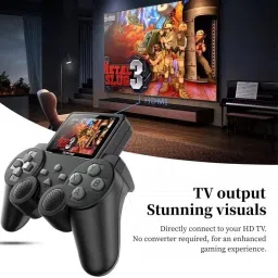 S10 Handheld Console 2.4 Inch Screen Game Controller Design Built in 520 Game Black Edition image 2