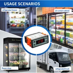 TM&W Incubator Electronic Digital Display Temperature Sensor STC-1000 220V, Multipurpose Controller image 2