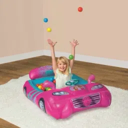 Inflatable Car Barbie Design Kid Pool Summer Activities with free electric pump Inflatable Ball Pits-image-37