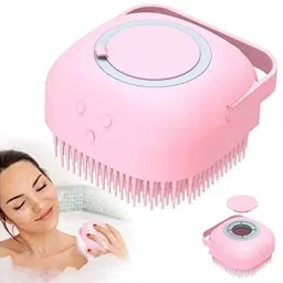 Silicon Bath Brush Shower Massage Scrubber-image-68