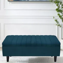 arra Soho Velvet Bench in Green Colour-picture-10