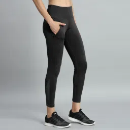 Self Design Women Black Tights-image-84