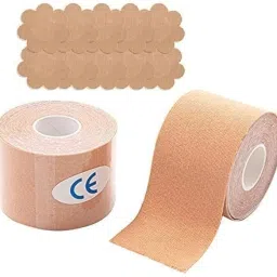 Breast Shaper & Lifter Boob Tape with 10 Nipple Pasties for Women R75 Nursing Breast Pad-image-98