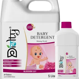 Baby Liquid Detergent, Anti-Bacterial washing liquid for Baby Clothes Lily Liquid Detergent-image-83