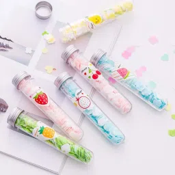 eiliaz Disposable Mini Paper Soap in Flavour Design Tube Shape Bottle 4 IN PACK image 3