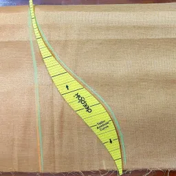 bharatss Sewing Ruler Set, L-Square Ruler ,ArmHole Curve, Straight Scale and French Curve Drafting Kit image 5