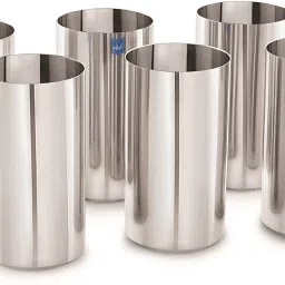 (Pack of 6) Glass Long 450 ml, Glass Set Water/Juice Glass-image-16