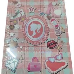 Set 1 Kids Makeup Palette with Mirror, Make Up Toy Cosmetic Kit Gifts for Girls-image-1
