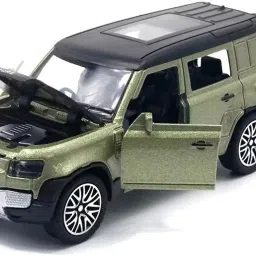 Land Rover Defender 1:36 Diecast Model With Openable Doors and Bonnet for Kids-17