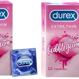 Extra Thin Intense Bubblegum Flavoured Condom-23