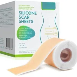 Reusable Medical Grade Silicone Scar Tape, Get Scars Away Painless Crepe Bandage-image-7