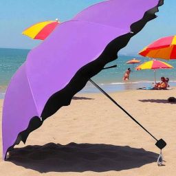 Travel Compact Magic Umbrella 3 Fold Umbrella for Girls, Women_8823 Umbrella-image-59