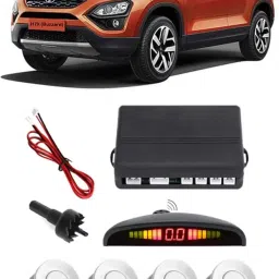 GS516 Silver Car Reverse Parking Sensor with LED Display 4 Sensor G516 Parking Sensor-image-0