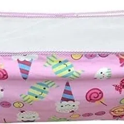 Soft Cloth Swing Baby Cradle/Ghodiyu/Khoyu Hammock in Cool Cotton with Net-32