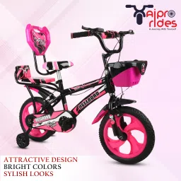 14T HELLROAD D/G PINK CYCLE FOR BOYS AND GIRLS 14 T (inch) BMX Cycle-image-8