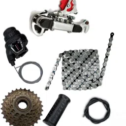 6 Speed Gear Set for Cycles New Design Bicycle 6 Speed Gear Set Combo of 6 Items Mountain Bike, Racing Bike, Road Bicycle Wheel-19