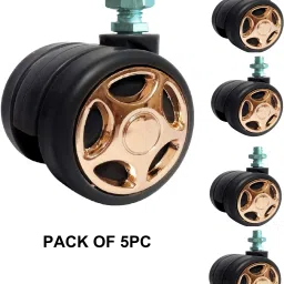 Heavy Duty Caster Gold Screw Wheels for Rolling Computer Chairs Wheel Appliance Furniture Caster-image-55
