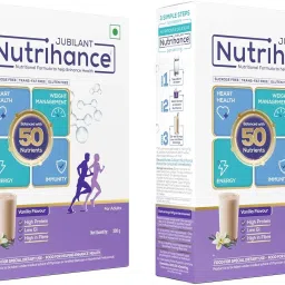 Nutritional Formula help Enhance Health, Vanilla Flavor, 200 gm x Pack of 2 Nutrition Drink-image-60