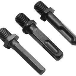 3PCS Core Drill Bit Adapter SDS Plus Shank and Triangle Shank Electric Wrench with Round & Square Handles Square Mouth Water Drill Joint-picture-41