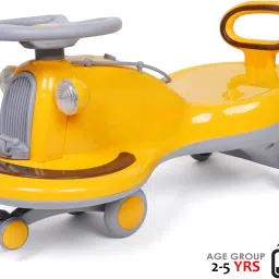 Premium baby swing car | kids magic car | magic car with music and light Car Non Battery Operated Ride On-8