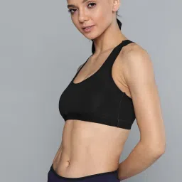 Women Sports Lightly Padded Bra-image-1