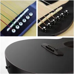 mocking bird Acoustic Guitar String Set with Saddle Set and Quick change Capo for Acoustic Guitar Guitar String image 4