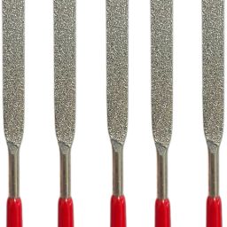 3mm Diamond Files Flat Shape Set Jewelry Metal Glass Stone Wood Carving Craft Knife Sharpening Steel-image-80