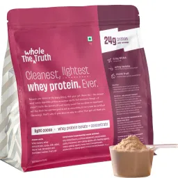 Light Cocoa 1 kg|24g Protein|6.6g BCAA Whey Protein-26