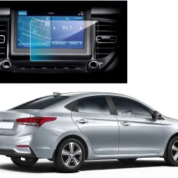 KACA Edge To Edge Screen Guard for Hyundai Verna S Plus (2020-22) Car Navigation & Dashboard System Screen Player (Company Fitted) [1]-24