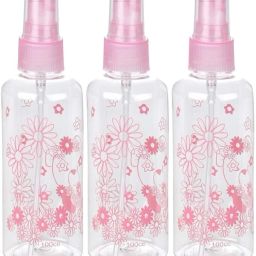 100Ml Empty Cute Bear And Floral Refillable Fine Mist Sprayer Spray Bottle 0.1 L Hand Held Sprayer-image-25
