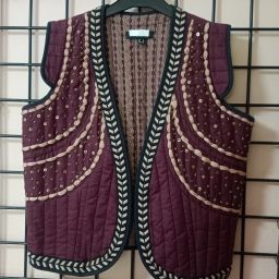 Embroidered Women Waistcoat-image-35