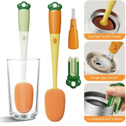 3 in 1 Multifunctional Cleaning Brush ,Replaceable Sponge Brush for cup&Bottle-image-18