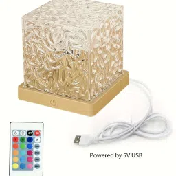 5supreme Dynamic lamp Light USB Powered Night Lamp qwe18 Table Lamp image 3