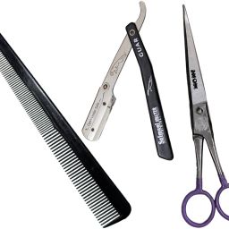 All New Professional Barber Hair Cutting Scissor | for Saloon Combo Kit Scissors-27