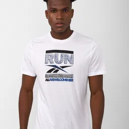 Reebok Printed SS Graphic Pure Cotton Speed Wick Tshirt-image-75