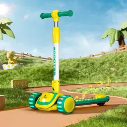 3 Wheel Scooter for Kids,4 Height Adjustable & Foldable, LED Light with Music.-image-11
