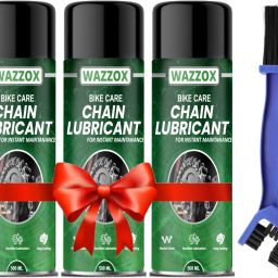 Motorcycle Chain Lubricant Spray With Cleaning Brush For All Chain Type Lube Rust protection Prevent Chain Breakage Chain Oil-picture-13