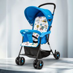 Canopy Baby Stroller/Pram for kids 5 Point Safety harness with 2Recline Position Stroller-image-66