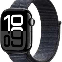 Apple Watch Series 10 GPS + Cellular 42mm Jet Black Aluminium with Ink Sport Loop-11