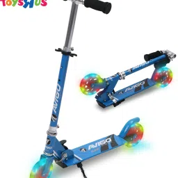 Blaze Multicolor LED Light 2 Wheels Metal Scooter-picture-16